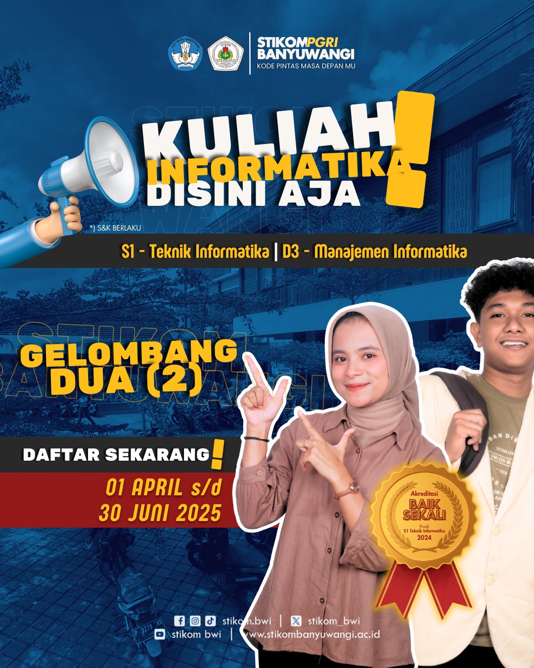 STIKOM PGRI Hero Image