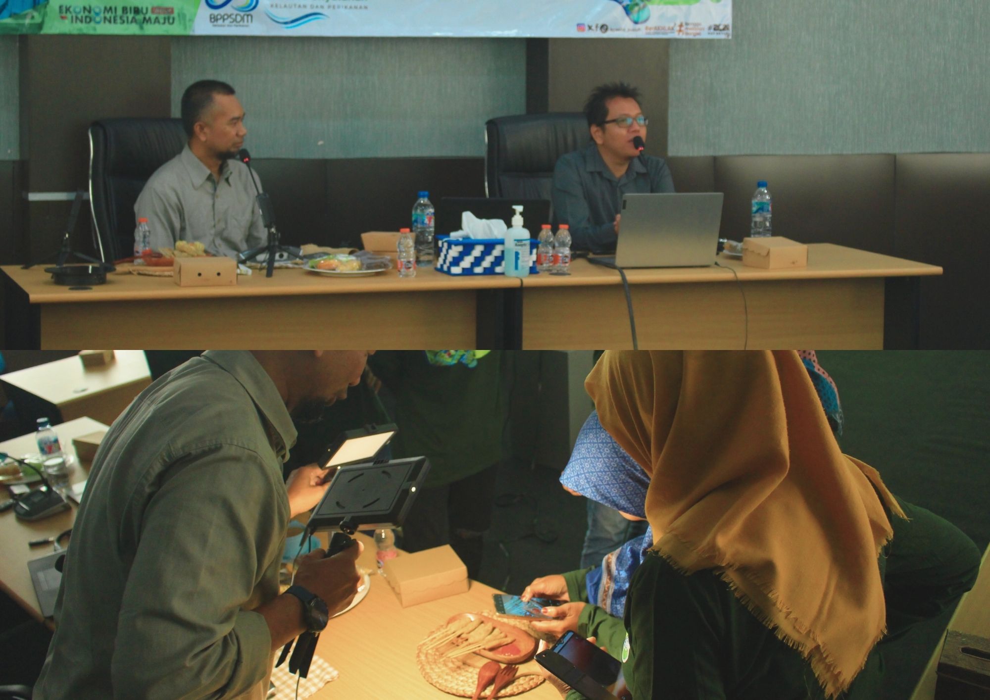 BPPP BANYUWANGI GANDENG STIKOM PGRI BANYUWANGI BERDAYAKAN UMKM DI SMART FISHIERS VILLAGE BANGSRING MELALUI BIMTEK STARTUP