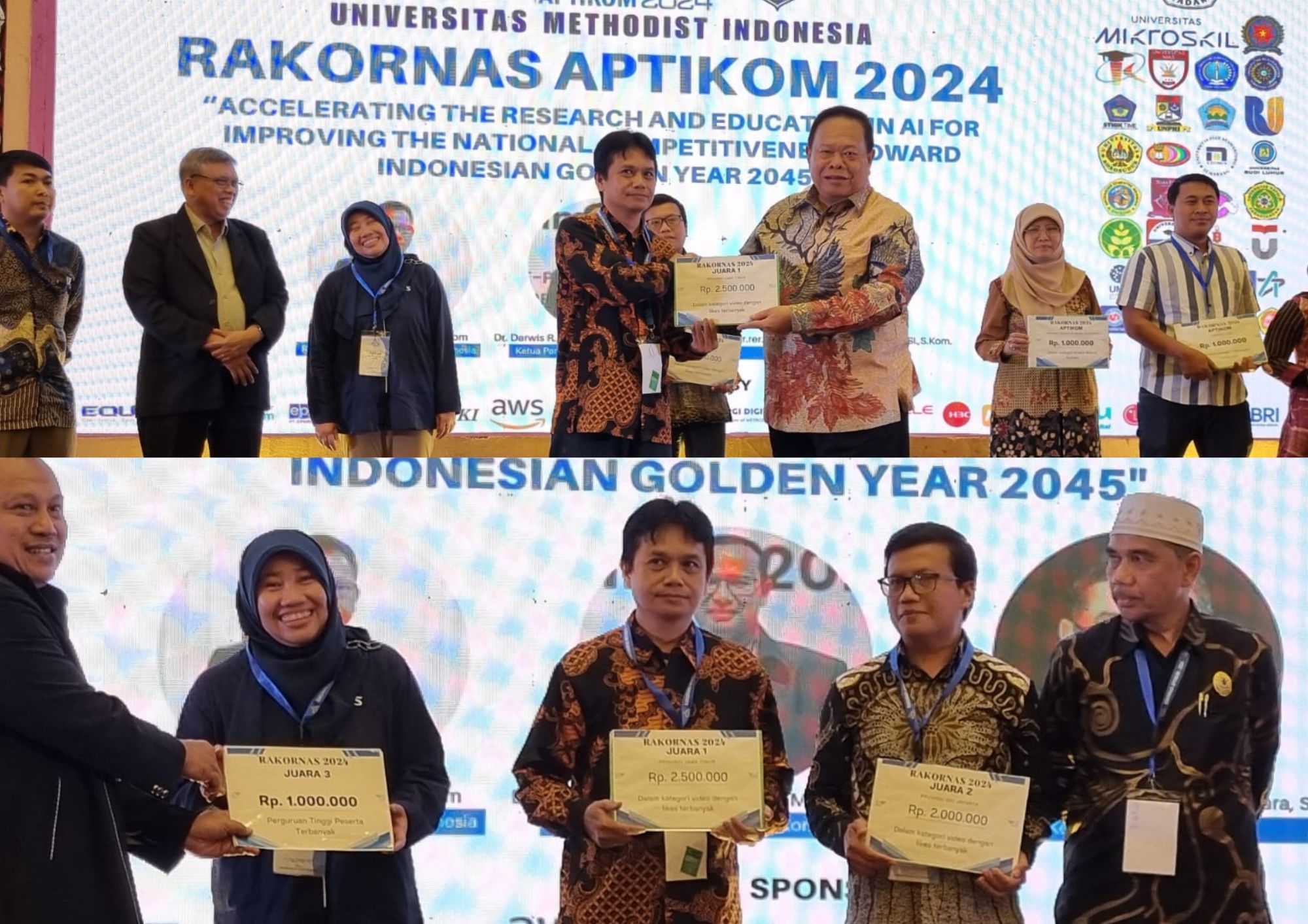 STIKOM PGRI BANYUWANGI EKSIS DALAM KEGIATAN RAKORNAS APTIKOM 2024