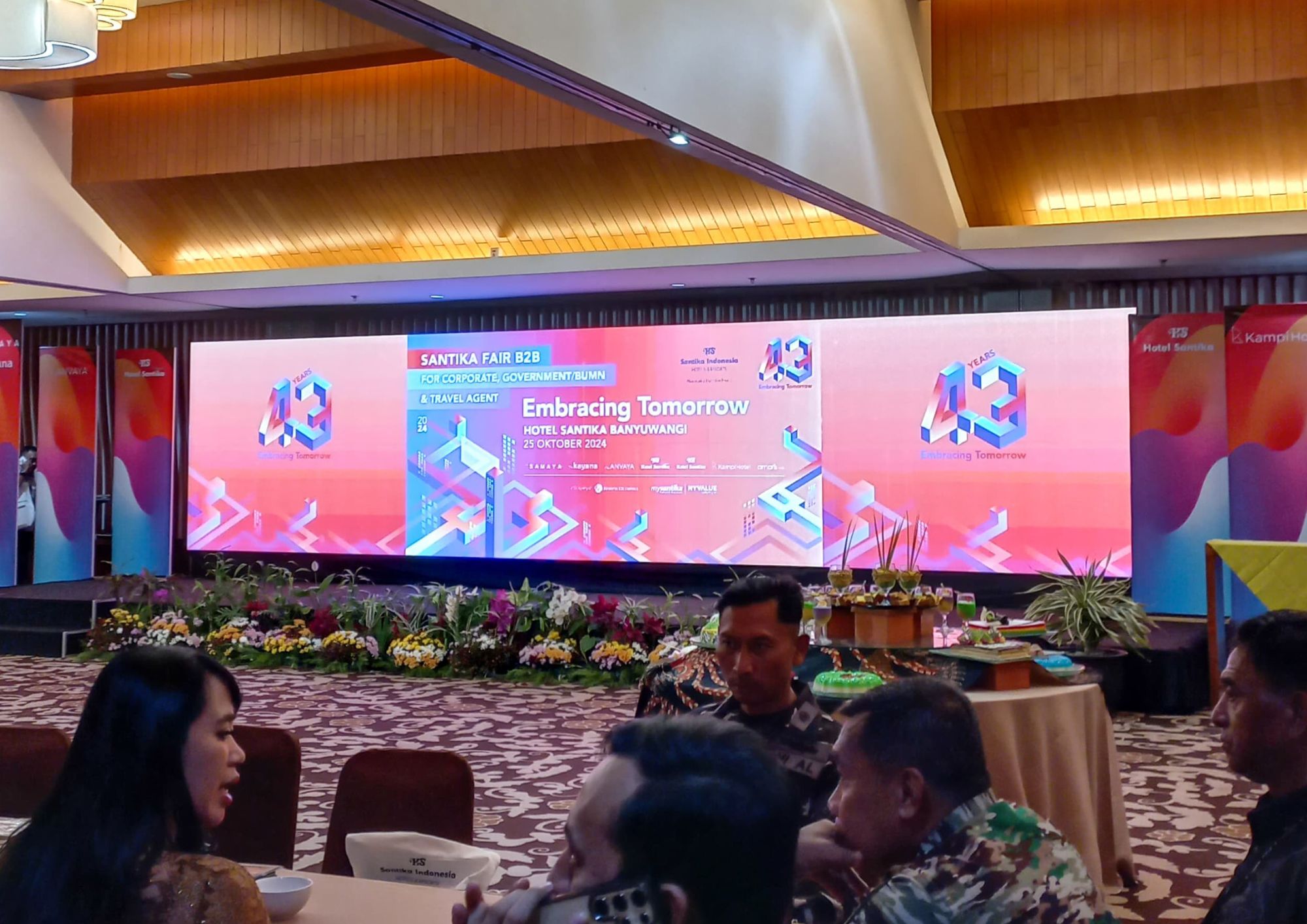STIKOM PGRI BANYUWANGI TURUT HADIR DI ACARA SANTIKA FAIR B2B 2024