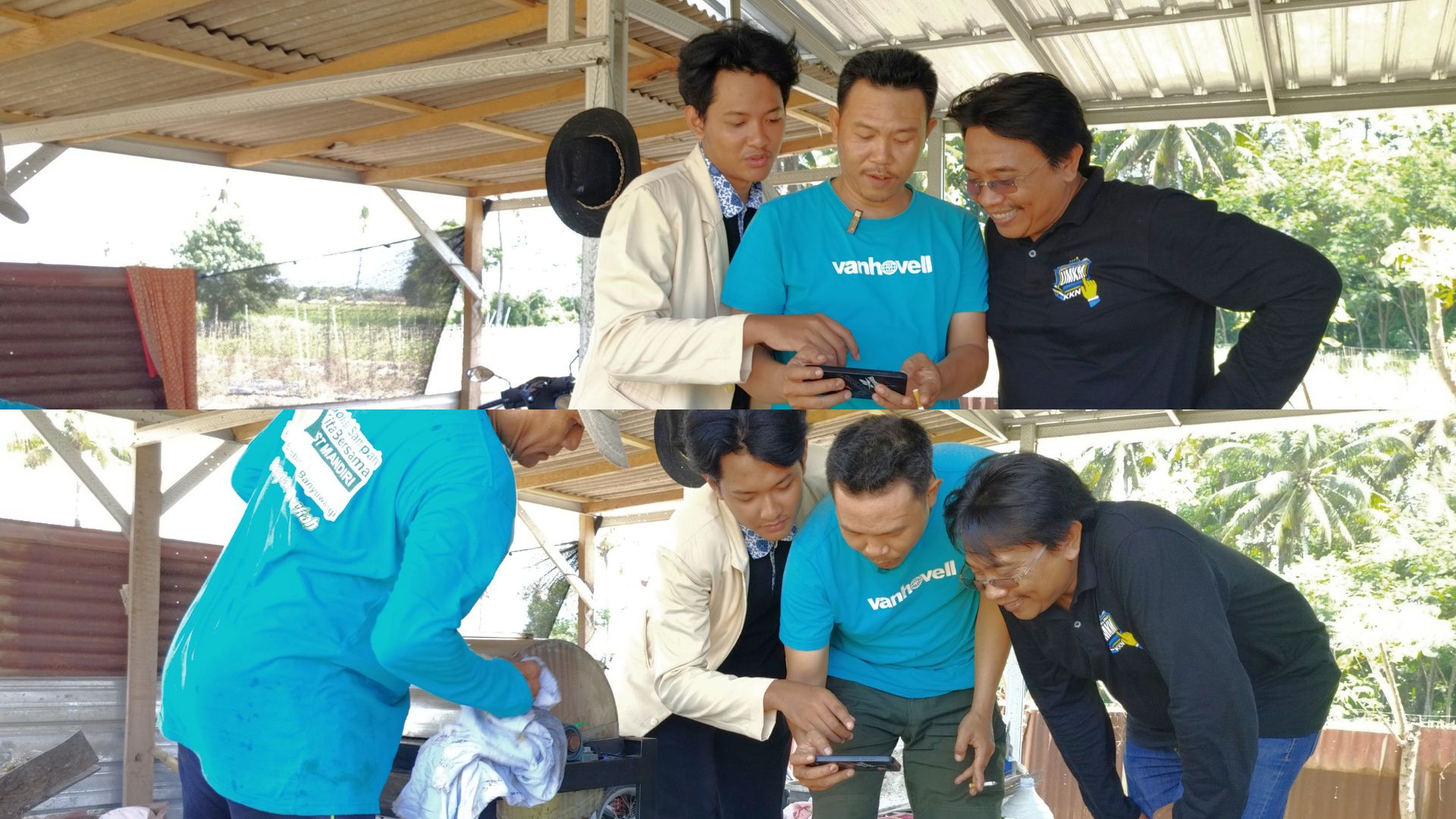 KAMPUS STIKOM BANTU DESA BADEAN WUJUDKAN DESA MANDIRI BERKAT PENGOLAHAN SAMPAH ORGANIK